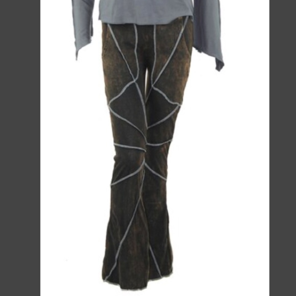 Jayli spider stitch flare pants festival
